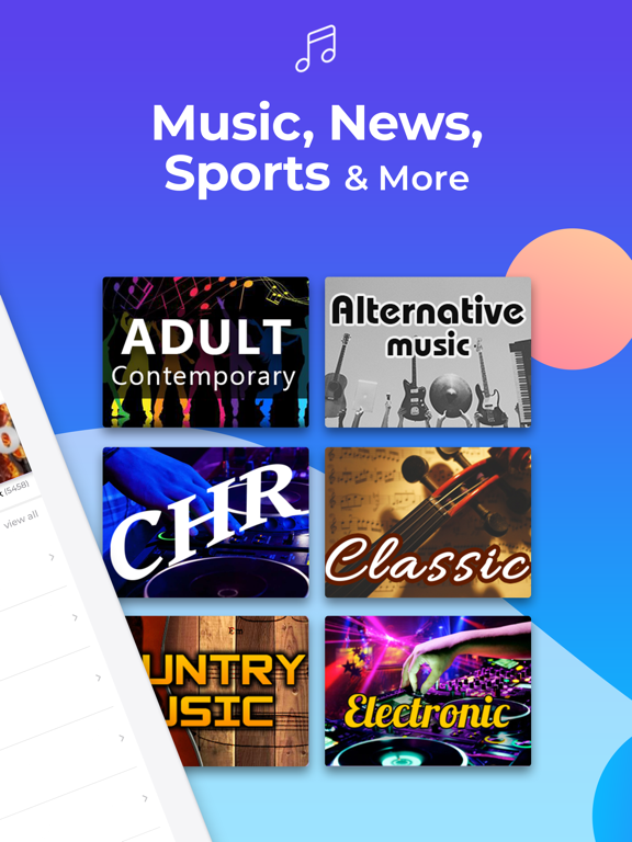 Radio FM: Music, News & Sports screenshot 2