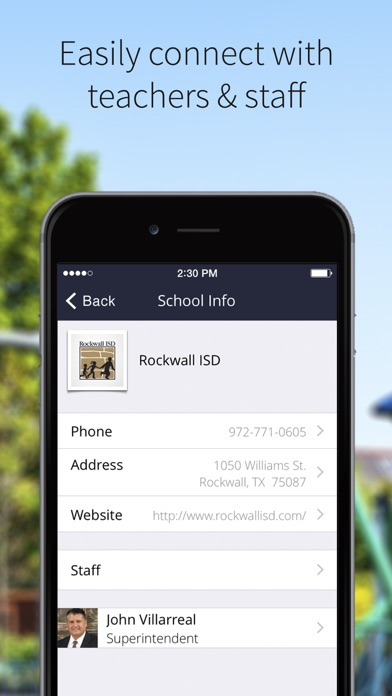 Rockwall ISD screenshot 2