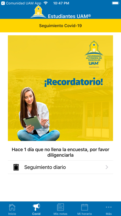 How to cancel & delete Estudiantes UAM App from iphone & ipad 3