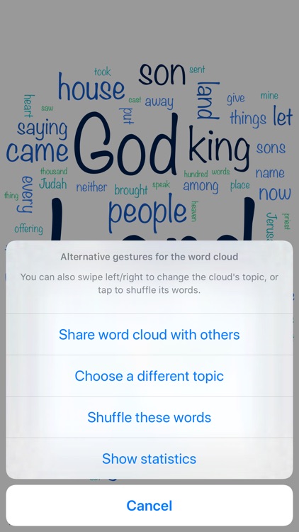 Bible words cloud screenshot-3