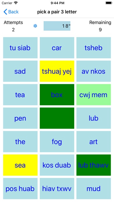 【图】PickAPair Hmong – English(截图2)