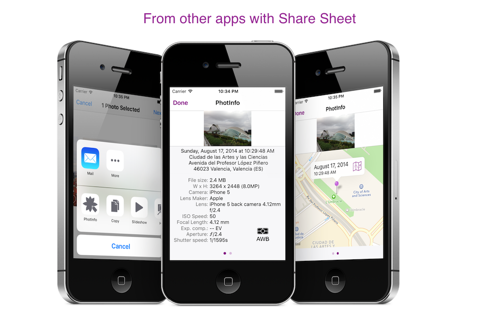 PhotInfo screenshot 2