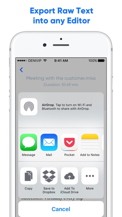 Transcribe - Speech to Text screenshot-3