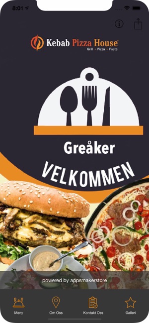 Kebab Pizza House Greåker(圖1)-速報App