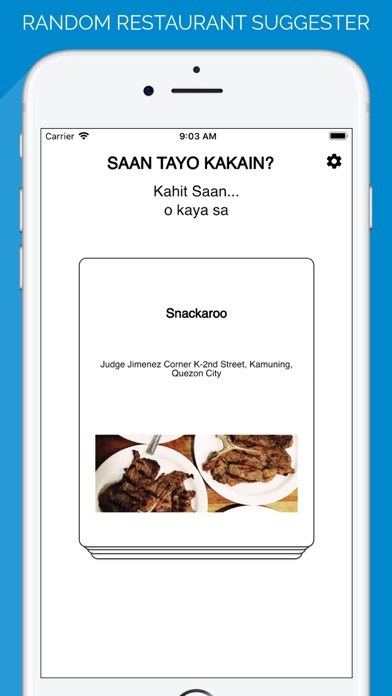 How to cancel & delete Saan Tayo Kakain? from iphone & ipad 1