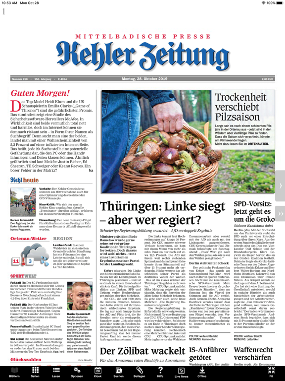 Kehler Zeitung screenshot 4