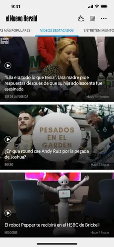 Screenshot 4 El Nuevo Herald iphone