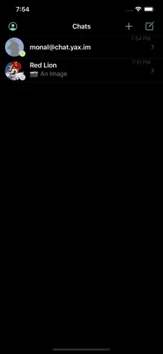 Captura de Pantalla 1 Monal - XMPP chat iphone