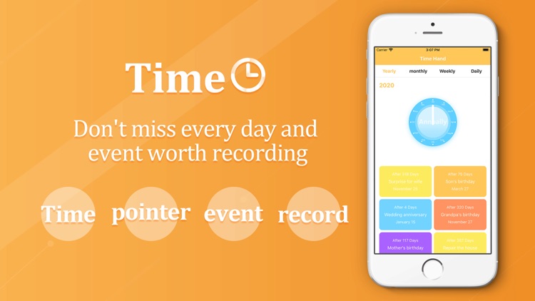 Time Hand-Event Reminder