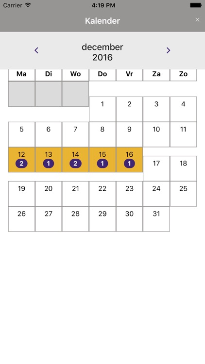 Planningapp - Renovatieplanner