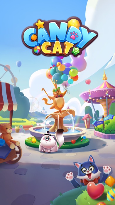 开心糖果猫 - 玩消消乐2023，赚益智消除游戏时光のおすすめ画像1