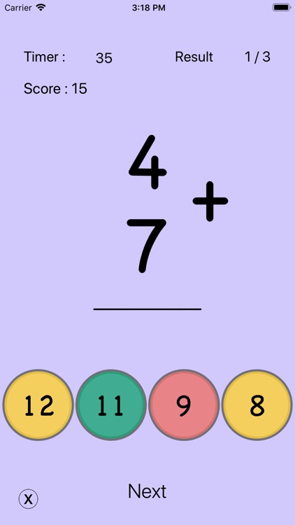 Math Flash Cards - Addition