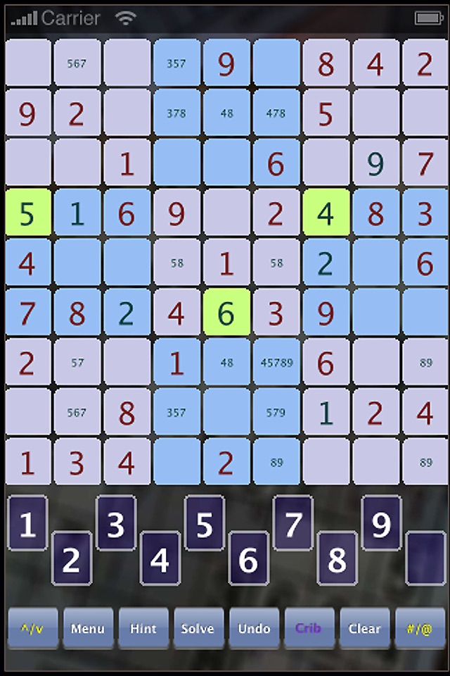 Sudoku SuperDoKu HD lite screenshot 2
