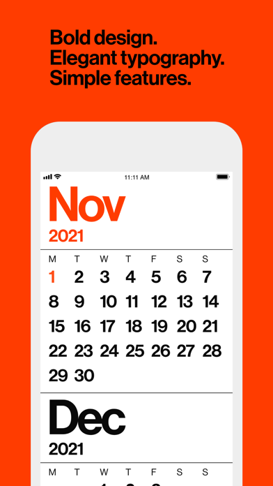 Minimal Calendar: Min... screenshot1