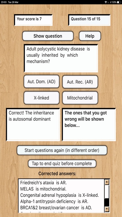 Genetics Inheritance Quiz B