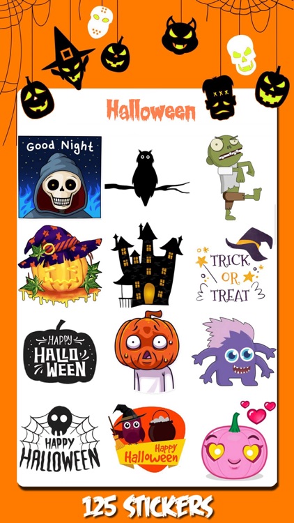 Halloween Emoji Stickers !! screenshot-3