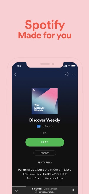 Spotify -音楽ストリーミングサービス Screenshot