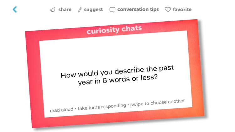 Curiosity Chats screenshot-1