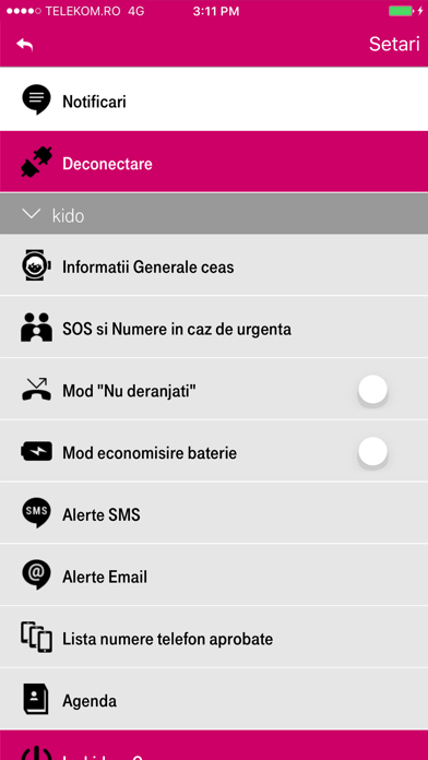 MyKi Watch - Telekom Romania screenshot 4