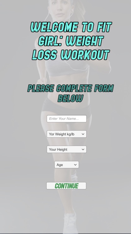 Fit Girl: Weight Loss Workout screenshot-7