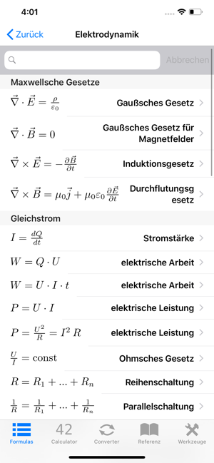 Phy - phys. Formelsammlung(圖3)-速報App