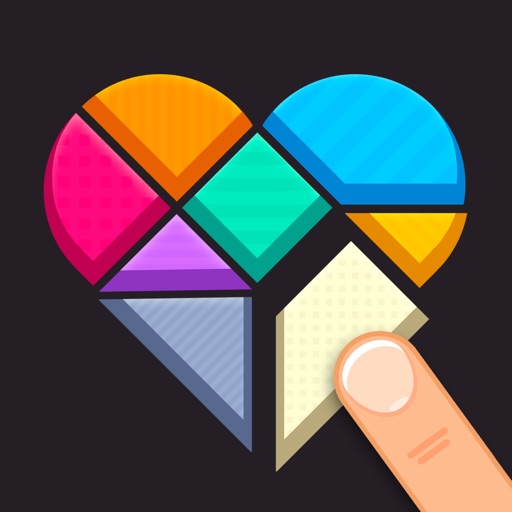 Polygrams - Tangram Puzzles iOS App