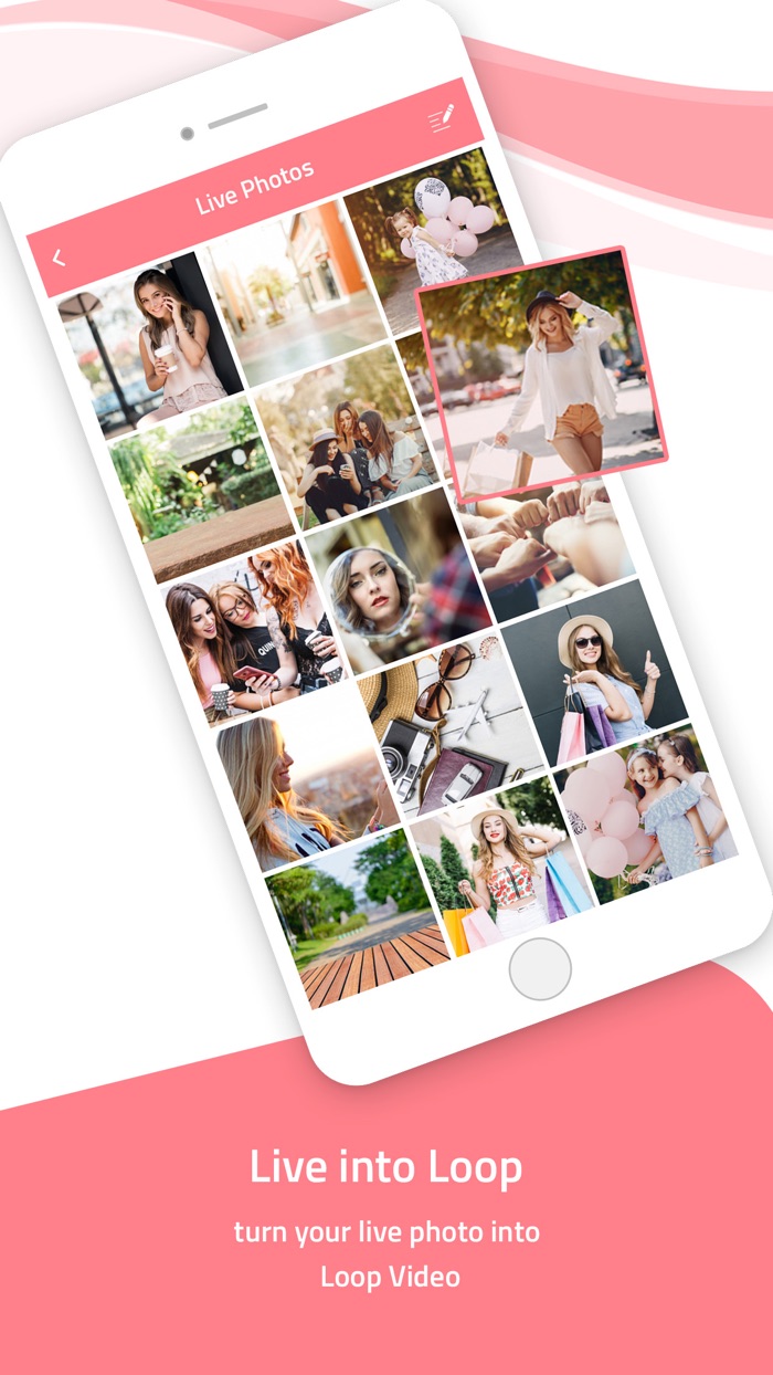 Live Into Loop Video