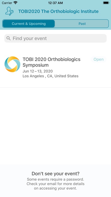 TOBI2020 The Orthobiologic Ins