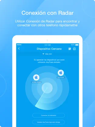 Zrzut 5 AnyTrans: Archivo a Anywhere iphone