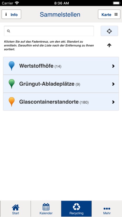 Landkreis Coburg Abfall-App screenshot-3