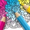 Start drawing adults coloring book now