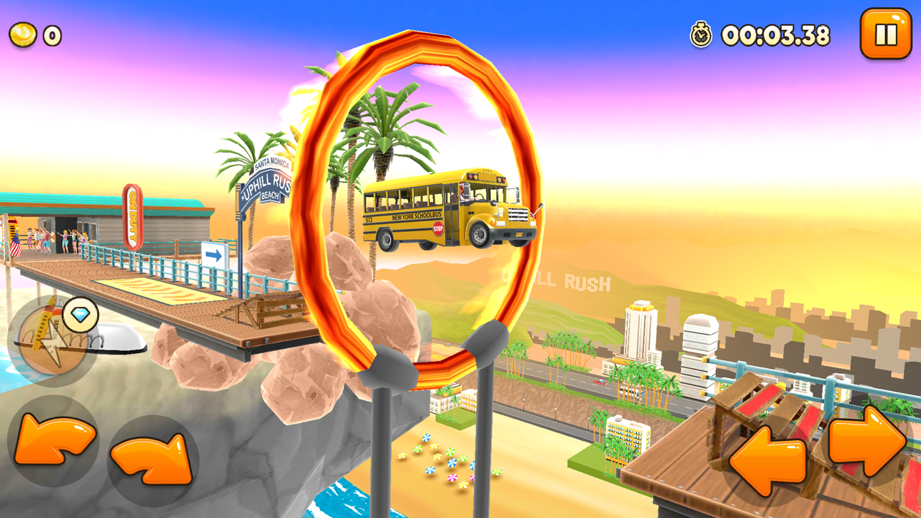 Uphill Rush USA Racing Hack screenshot 3 - iOS game interface