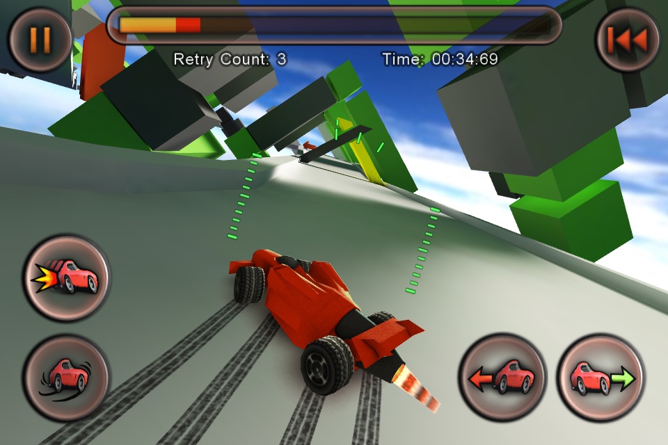 Jet Car Stunts Lite screenshot 3