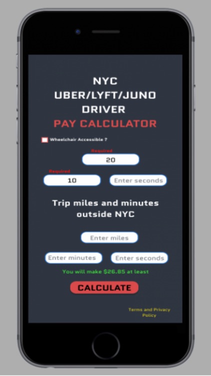 Driver Pay Calculator