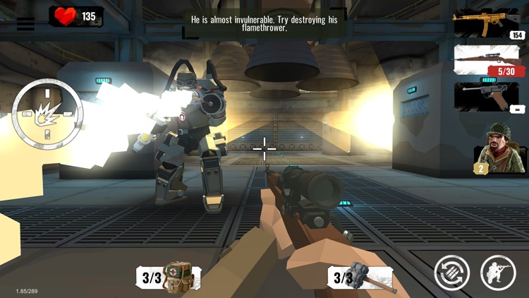 World War Polygon- WW2 shooter screenshot-3