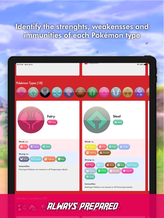 Screenshot #4 pour PokéTypes: Sword and Shield