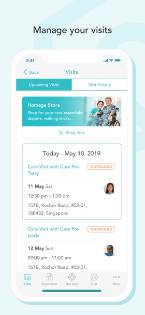 Homage - Care for Seniors(圖2)-速報App