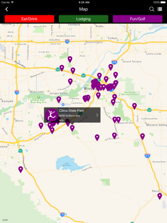 Screenshot #6 pour Riverside, CA.