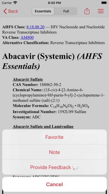AHFS Clinical Drug Information screenshot-4