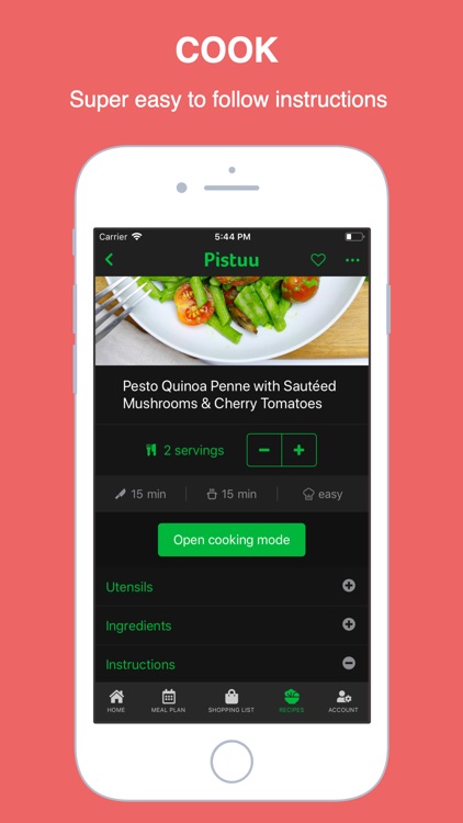 Pistuu: Plant Based Meal Plans screenshot-6