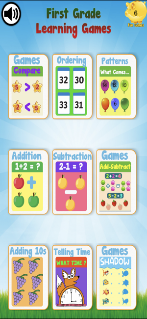 Learning Games for First Grade(圖1)-速報App