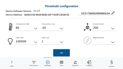 SCD Sensor screenshot 3