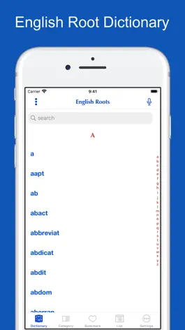 Game screenshot English Root Dictionary mod apk