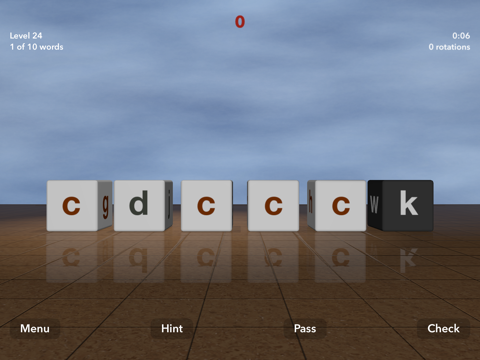 Lexiblox: 3D Word Game screenshot 2