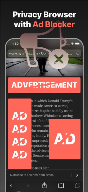 Private Browser with Adblock(圖1)-速報App