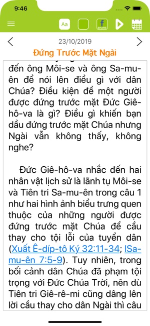 Bài Học Kinh Thánh Hằng Ngày 1