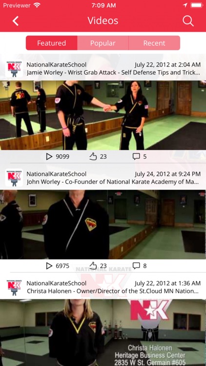 W. Bloomington National Karate