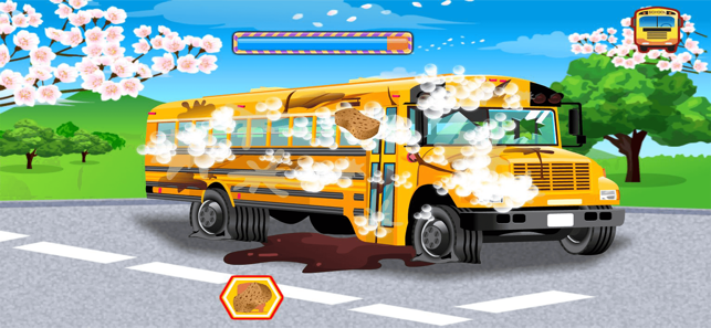 School Bus Car Wash Games(圖2)-速報App