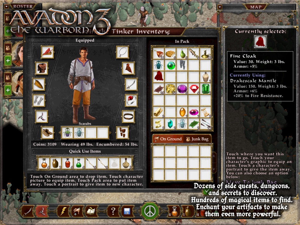 Avadon 3: The Warborn HD screenshot 3