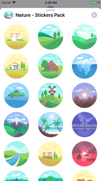 Nature - Stickers Pack